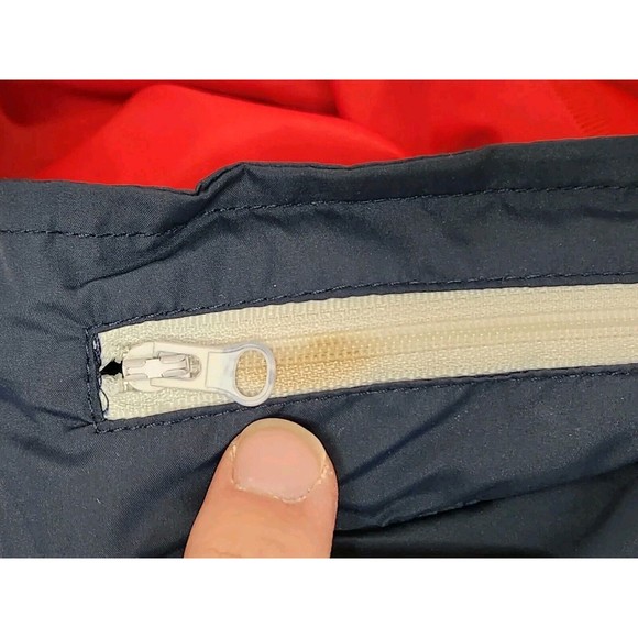 RSVLTS Windbreaker Jacket Men's M Red White Blue Full Zip USA America Patriotic - Picture 10 of 10